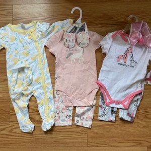 Assorted Baby Clothes 3-6 Months